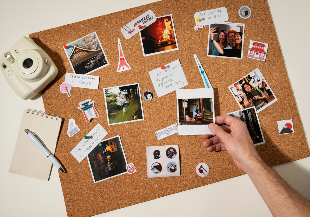 Create a vision board / boring life